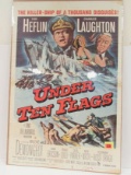Original 1960 Under Ten Flags 1sh One Sheet Movie Poster