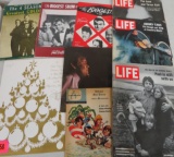 Collection of 1950s-60s Music Related Ephemera, Inc. Liberace Christmas Card, Life Magazines, Etc.