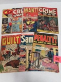 Lot (7) Golden Age Police/ Crime Comics