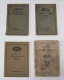 (4) Early Ford Manuals / Instruction Booklets