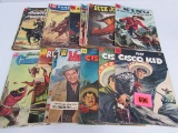 Lot (23) Golden & Silver Age Dell Cowboy/ Western Comics