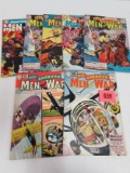 Lot (7) Silver Age Dc All American Men Of War Comics