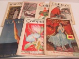 Lot (7) 1900's-1930's Ladies Magazines, Colliers, Etc.