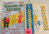 1930s Blondie Leasureland & 1940s Bring Up Father Hingees Activity Sets