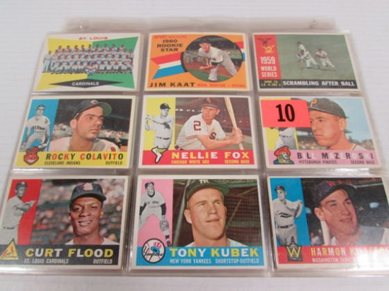 Lot (115) 1960 Topps Baseball Cards