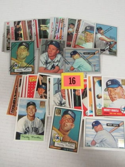 1996 & 1997 Topps Mickey Mantle Insert Complete Sets
