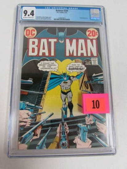 Batman #249 (1973) Dc Dick Giordano Cover Cgc 9.4 Beauty