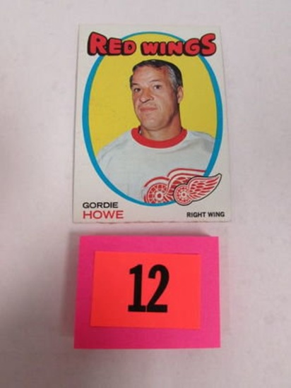 1971-72 Topps Hockey #70 Gordie Howe Red Wings Card