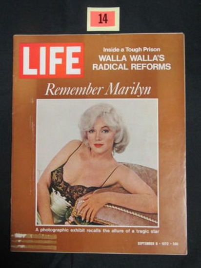 Marilyn Monroe Life Magazine.