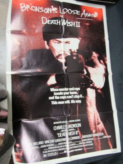 Death Wish Original Movie 1-sheet 1982