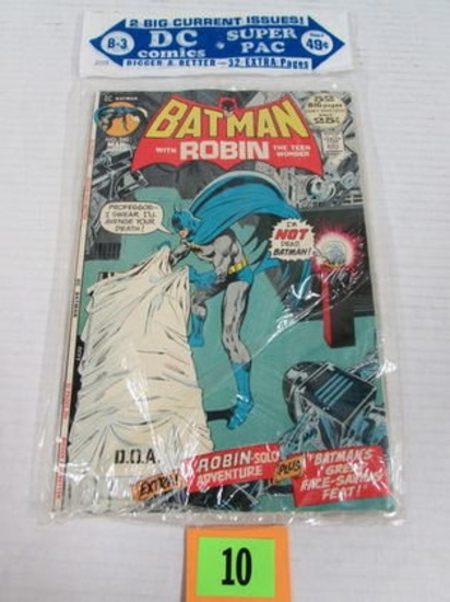 1972 Dc Super Pac B-3 (2-pack) Batman #240, Action #410