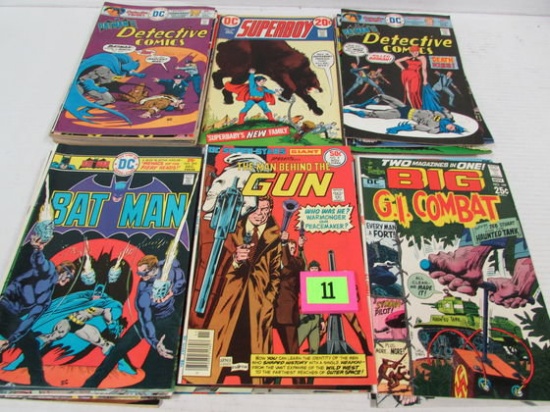 Huge Lot (42) Asst. Dc Bronze Age Comics Batman, Superman, Detective+