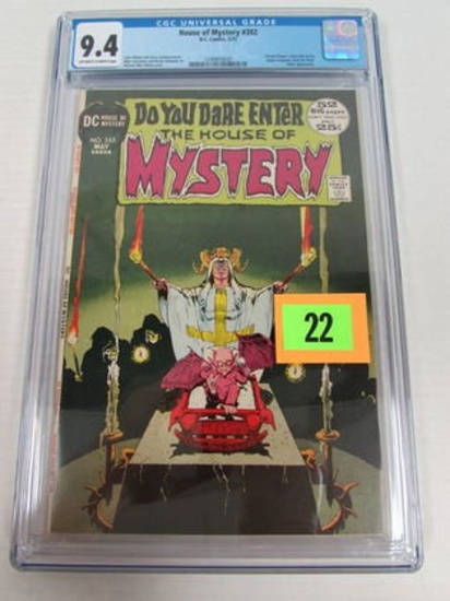 House Of Mystery #202 (1972) Kaluta Cover Hitler Appears Cgc 9.4