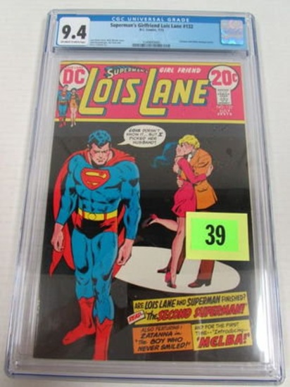 Lois Lane #132 (1973) Oskner Cover Bronze Age Cgc 9.4