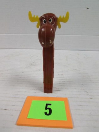 Rare Vintage Pez No Feet Bullwinkle