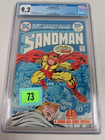 Sandman #1 (1974) Key 1st Issue Jack Kirby Cgc 9.2