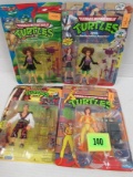 Vintage Tmnt Ninja Turtles Figure Lot Moc