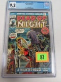 Dead Of Night #1 (1973) Marvel Bronze Age Horror Cgc 9.2