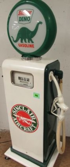 Vintage Gasboy Model 100 Gas Pump Restored Sinclair