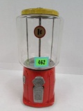 Antique Atlas 1 Cent Gumball Machine