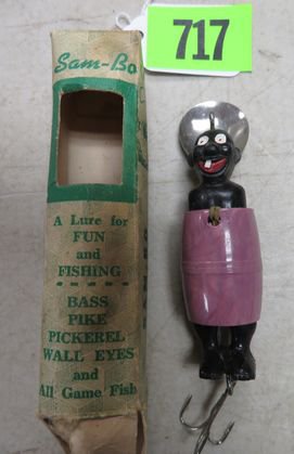 Antique Black Americana Sambo Fishing Lure | Proxibid