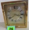 Vintage Seiko Westminster Whittington Mantle Clock, 34 yr Service Award Newco Fibre Co.