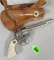 Vinatge 1950s Hubley Cap Gun with Leather Holster