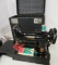 Antique Singer Featherweight Sewing Machine w/ Case