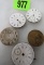 Collection Antique Pocket Watch Movements and Parts Inc. Benson, Alvin