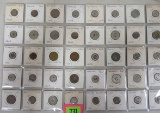 Collection of 40 Antique and Vintage Bus Tokens
