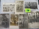 Grouping of (6) Original WWI and WWII German Real Photos and Postcards