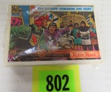 Complete 1958 Master Vending Robin Hood Trading Card Set