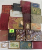 Collection of 20 Antique 1900s Autograph Books