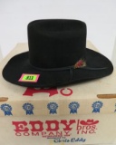 Chris Eddy Designed Fur Blend Cowboy Hat and Box