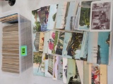 Collection of 600+ Vintage Postcards, Inc. Holidays, Real Photos and More