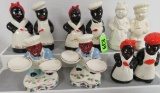 Collection of Black Americana Salt and Pepper Shakers Inc. 5 Sets
