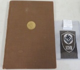 WWII Third Reich Women's Labor Service Illustrated Book w/ Insignia