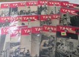 Lot of (20) WWII Yank Army Weekly Magazine