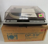 Vintage Denon DP51F Turntable /Record Player, MIB