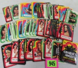 Large Group of 1970s Charlies Angels Stickers +Pac