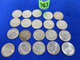 Estate Found Roll of 1964 Silver Kennedy Half Dollars