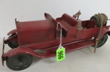 Antique Pressed Steel Fire Truck, 15
