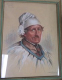 Harry Valentine Woodhouse Pastel Portrait