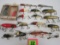 Grouping Of Antique Fishing Lures/ Baits Incl. Heddon 5-hook