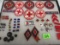 Wwi & Wwii American Red Cross Insignia Collection Pins, Patches, Etc.