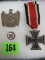 Original Wwii Nazi German Iron Cross, Tinnie, Pin Lot
