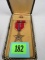 Genuine Wwii Bronze Star Medal In Orig. Coffin Case