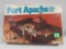 Vintage 1960's Marx Fort Apache Playset In Orig. Box