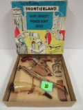 Rare Vintage Eddy Mfg. Davy Crockett Pioneer Scout Outfit Mib
