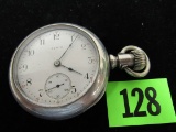 1906 Elgin 17 Jewel Model 2-4 Pocket Watch In Coin Silver Case